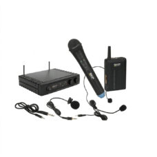 MICROFONO INALAMBRICO SKP UHF 271 DOBLE