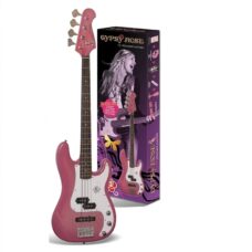 BAJO ELECTRICO GIPSY ROSE GRB  1 KIT ROSA