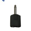 ADAPTADOR PLUG 6,5 MONO A 2 JACK 6,5 MONO