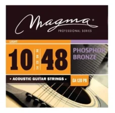 ENC ACUSTICA MAGMA GA120PB 0.010 PHOSPHOR BRONZE