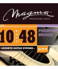 ENC ACUSTICA MAGMA GA120PB 0.010 PHOSPHOR BRONZE