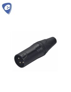 CONECTOR SEETRONIC CANON MACHO SC3MXX-BG NEGRO