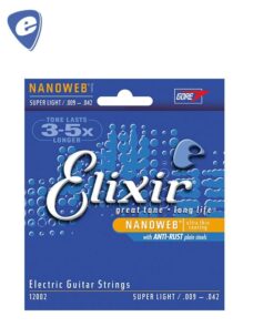 ENCORDADO ELÉCTRICA ELIXIR 9-42 EXTRA DURACIÓN