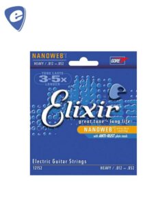 ENCORDADO ELÉCTRICA ELIXIR 12-52 HEAVY EXTRA DURACIÓN