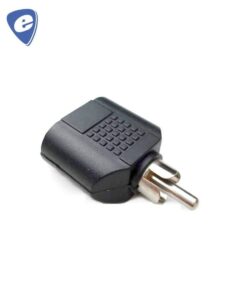 ADAPTADOR 2 JACK 3,5 mm MO A RCA MACHO