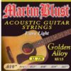 ENCORDADO ACÚSTICA MARTIN BLUST 010 XL 220 GOLDEN ALLOY