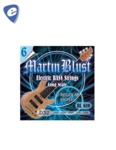 ENCORDADO BAJO MARTIN BLUST 6 CUERDAS RL 610