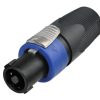 CONECTOR NEUTRIK NL4FX SPEAKON A CABLE 4 CONTACTOS