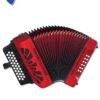 ACORDEÓN HOHNER VERDULERA COMPADRE ROJO