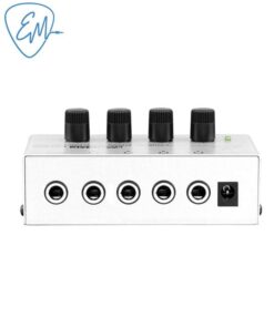 Alternative view of AMPLIFICADOR BEHRINGER HA400 MICROAMP SILVER