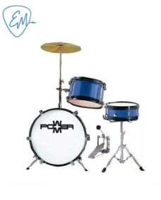 BATERÍA POWER M NIÑO 3 CPOS AZUL