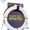 CABLE ERNIE BALL BLANCO 6MTS