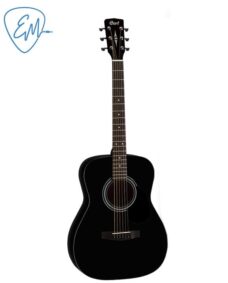 GUITARRA ACÚSTICA CORT AF510-BKS C/FU