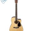 GUITARRA ACÚSTICA FENDER CD-60CE PRE FISHMAN Y EST