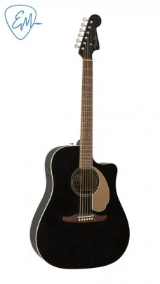 GUITARRA ACÚSTICA FENDER REDONDO PLAYER NEGRA C/EQ