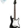 GUITARRA ELÉCTRICA KANSAS MEDIANA NEGRA