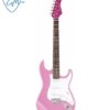 GUITARRA ELÉCTRICA KANSAS MEDIANA ROSA