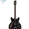 GUITARRA ELÉCTRICA HAGSTROM VIK-BLK VIKING BLACK GLOSS