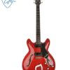 GUITARRA ELÉCTRICA HAGSTROM VIK-WCT VIKING CHERRY TRAN