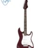 GUITARRA ELÉCTRICA KANSAS EG-P15WR-KNS WINE RED