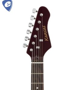 GUITARRA ELECTRICA KANSAS EG-P15WR-KNS WINE RED - Imagen 2
