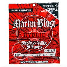 ENCORDADO ELÉCTRICA MARTIN BLUST HÍBRIDO 010-050