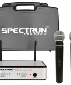 MICROFONO INALAMBRICO SPECTRUN UHF SP-2 - Imagen 2