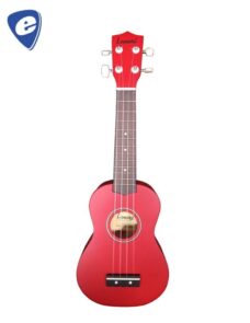 UKELELE LEONARD SOPRANO ROJO CON FUNDA