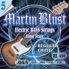 ENCORDADO BAJO MARTIN BLUST 5 CUERDAS 045-125 RL410