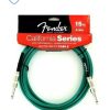 CABLE FENDER CALIFORNIA 4,5MTS SURF GREEN PLUG