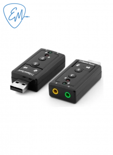 PLACA DE SONIDO USB LUXELL USB 310 7.1