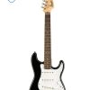 GUITARRA ELÉCTRICA SQUIER STRATO MINI V2 SSS BK