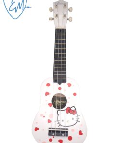 UKELELE ALONSO ANIMADO KITTY BLANCO
