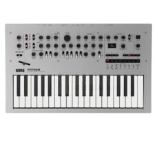 SINTETIZADOR KORG MINILOGUE 37 TECLAS SILVER