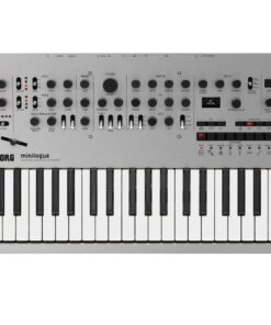 SINTETIZADOR KORG MINILOGUE 37 TECLAS SILVER