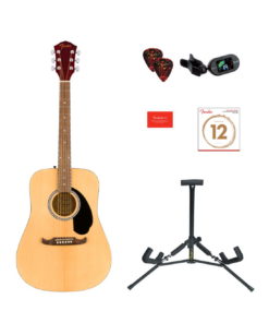 GUITARRA ACUSTICA FENDER FA-125 PACK NAT WN
