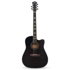 GUITARRA ACUSTICA ALONSO AGA 29 NEGRA C/CORTE