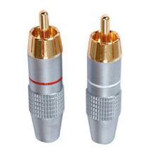 CONECTOR  EMAVE RCA010 RCA MACHO METALICO