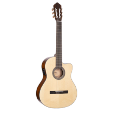 GUITARRA CRIOLLA CORT AC120CE-OP EQ CON FUNDA