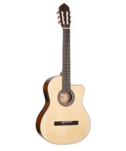 GUITARRA CRIOLLA CORT AC120CE-OP EQ CON FUNDA