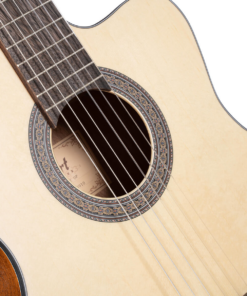 GUITARRA CRIOLLA CORT AC120CE-OP EQ CON FUNDA - Imagen 6