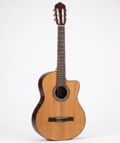 GUITARRA CRIOLLA CORT AC250CF NAT MACIZA FISHMAN C