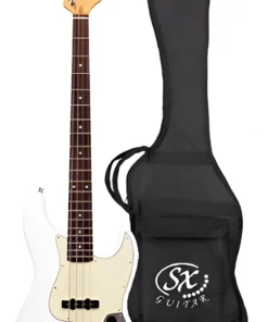 BAJO ELECTRICO SX JB VINTAGE BLANCO C/FUNDA