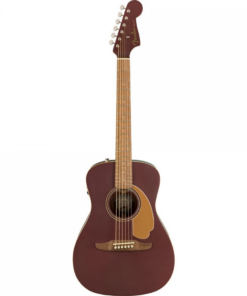 GUITARRA ACUSTICA FENDER MALIBU PLYR BURGUNDY EQ