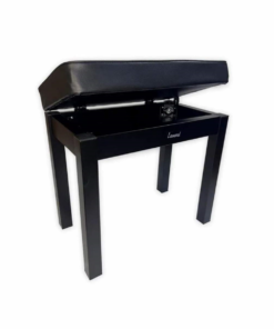 BANQUETA PARA PIANO LEONARD NEGRO - Imagen 2